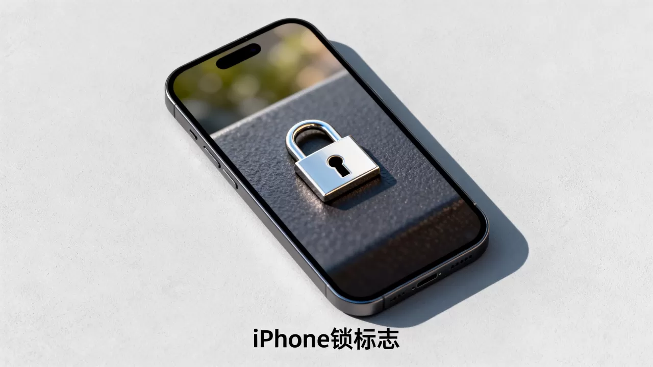 iphone锁的标志是什么，iphone锁的标志