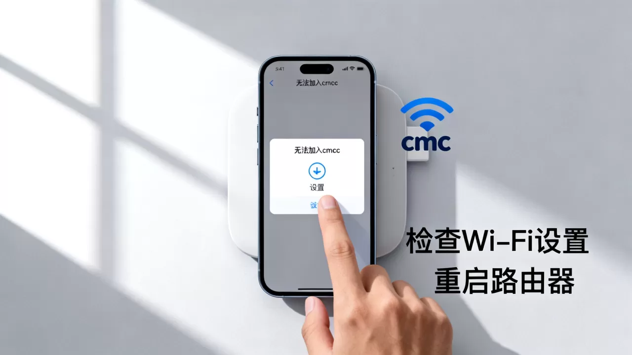 iphone无法加入cmcc怎么办，iphone连不上cmcc