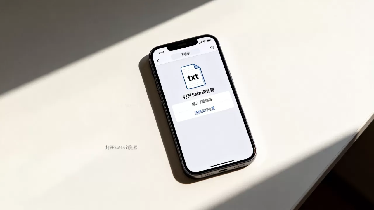 iphone怎么下载txt文件，苹果手机下载txt文档教程