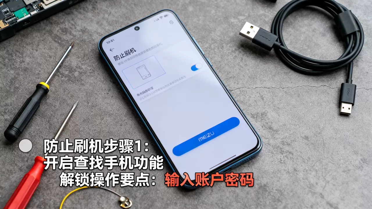 魅族防止刷机怎么操作，魅族解锁刷机教程