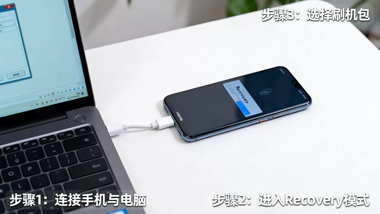 华为刷机步骤图解，华为手机刷机教程详细步骤