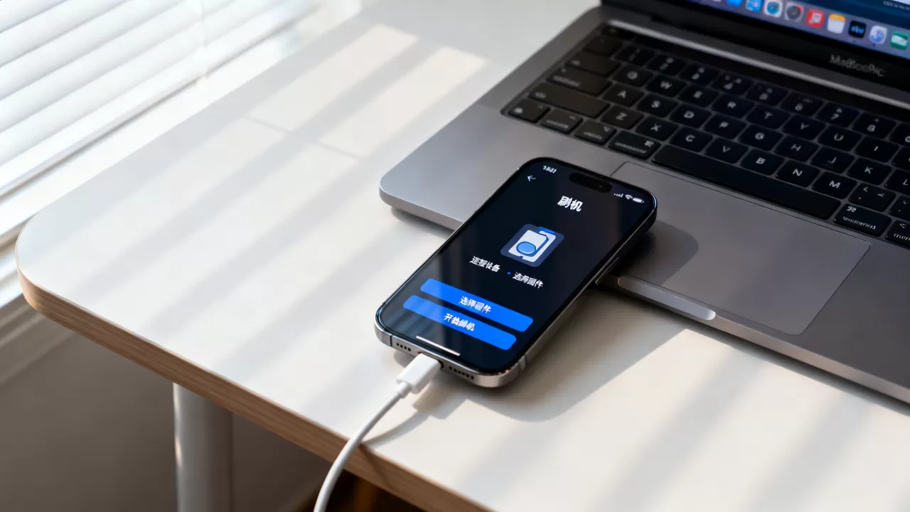 iphone刷机软件mac怎么用，iphone刷机软件mac