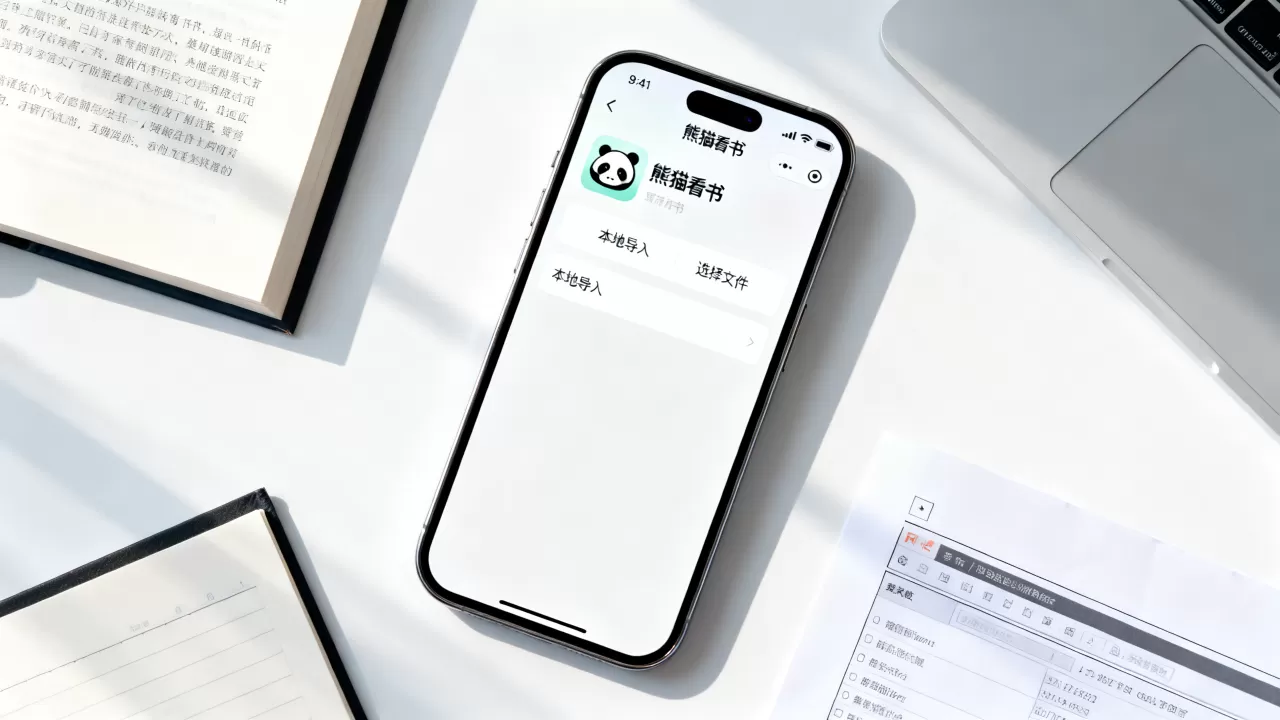 iphone熊猫看书本地怎么导入，iphone熊猫看书本地导入方法
