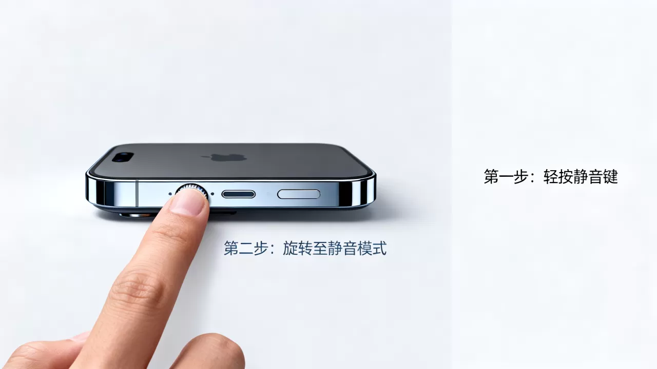 iphone静音键怎么旋转，iphone静音键旋转设置