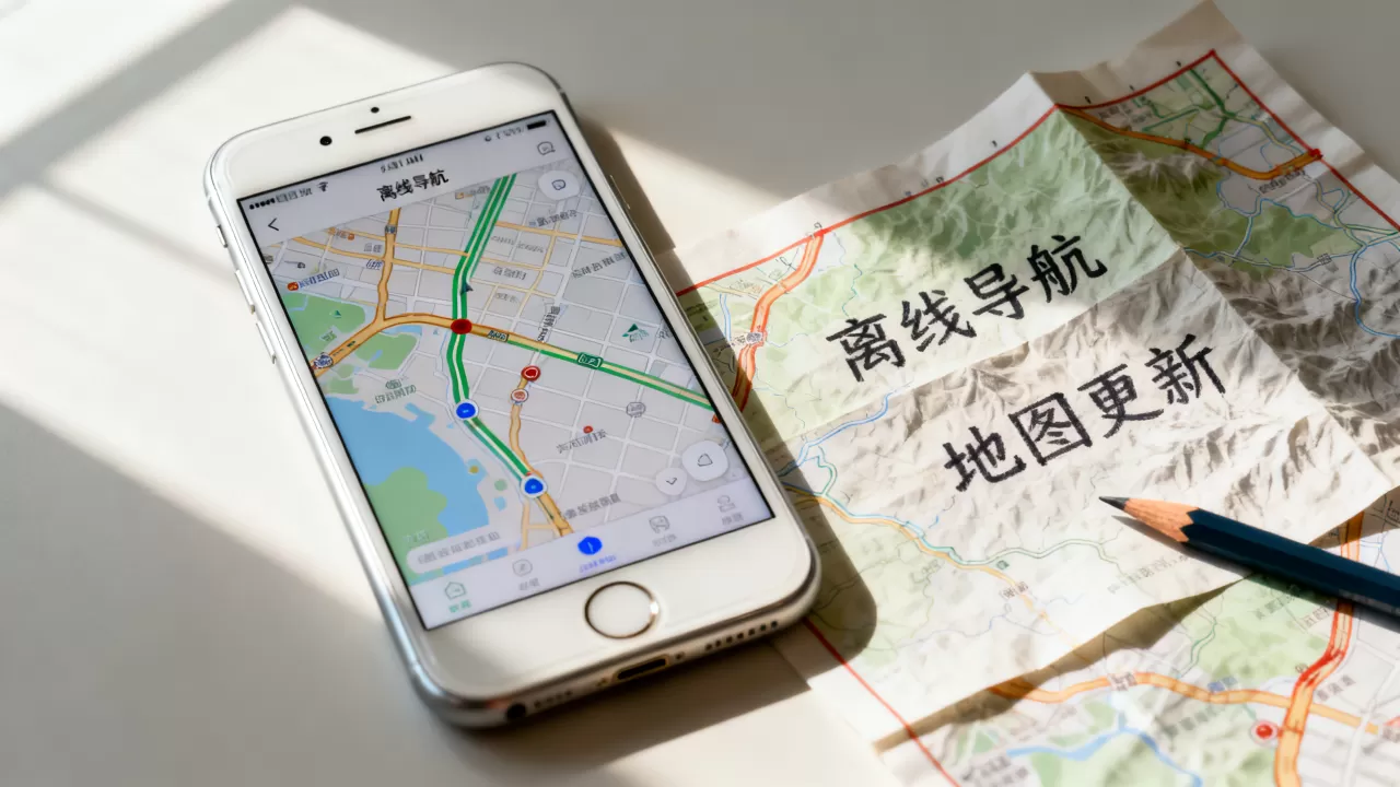 iphone离线导航软件哪个好用，手机离线地图导航