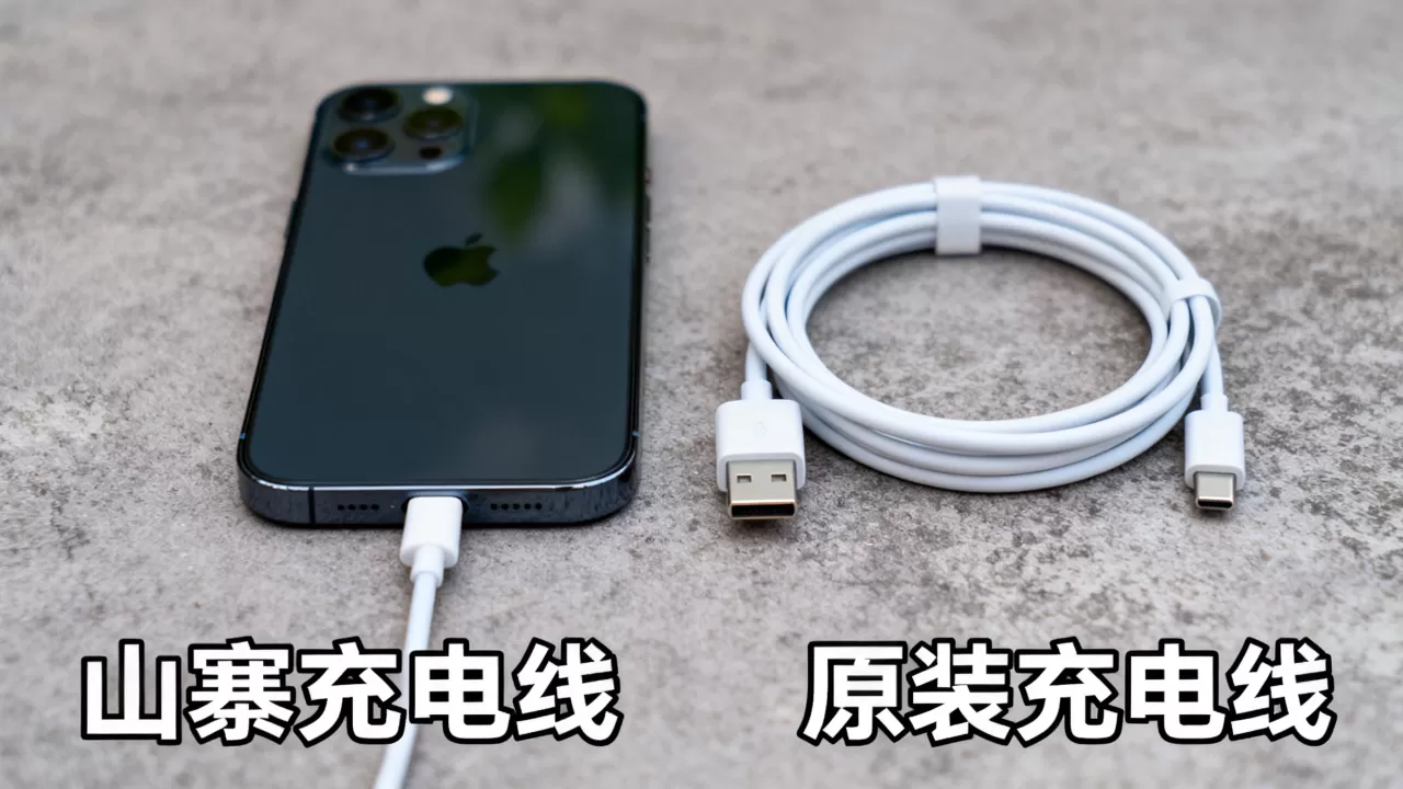 iphone用山寨线会坏吗，iphone充电线