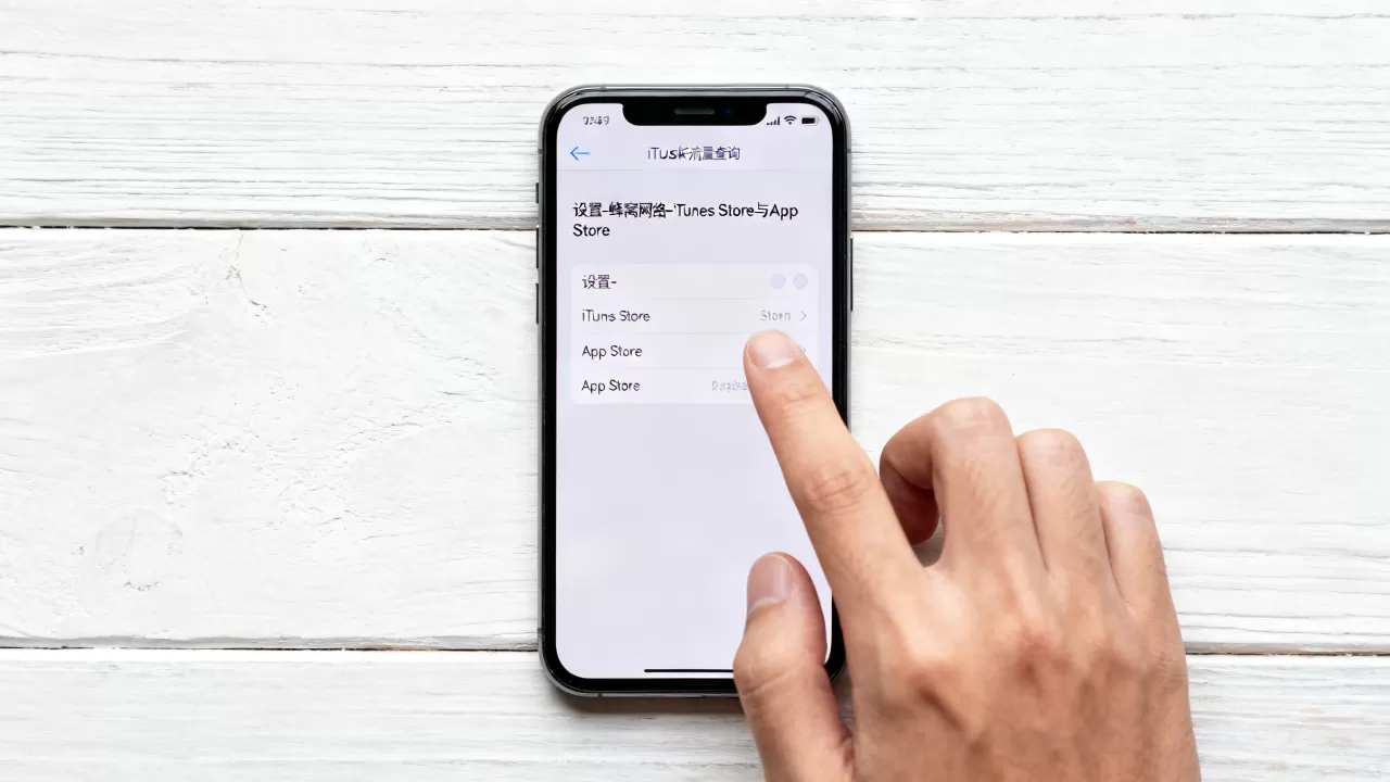 iPhone iTunes账户流量怎么查，iPhone iTunes账户流量