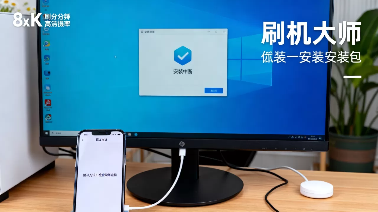 刷机大师安装中断怎么办？刷机大师安装失败解决方法