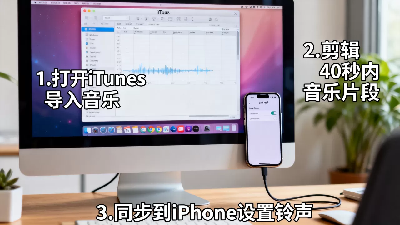 itunes制作iphone铃声教程，iphone怎么设置铃声