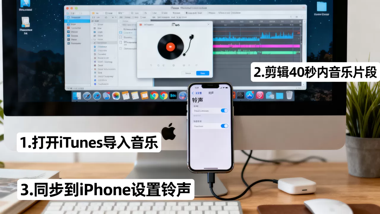 itunes制作iphone铃声教程，iphone怎么设置铃声