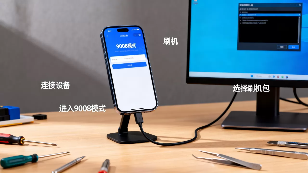 9008模式怎么刷机，9008模式刷机教程