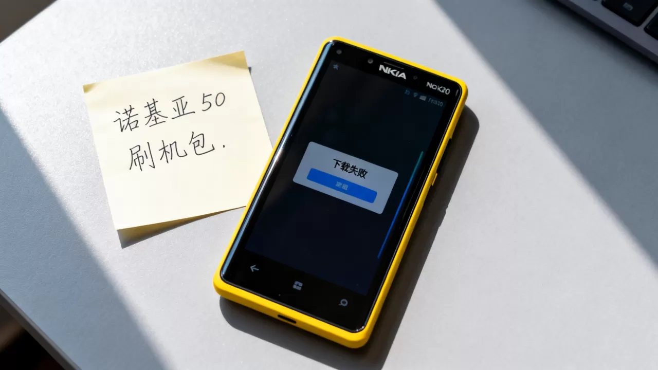 诺基亚520刷机包下载失败怎么办，诺基亚520刷机包