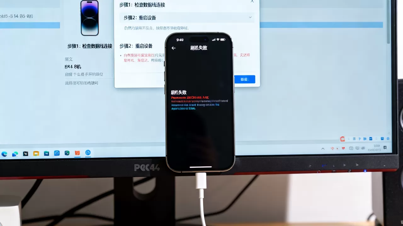 a1453刷机教程，苹果14pro max刷机失败怎么办