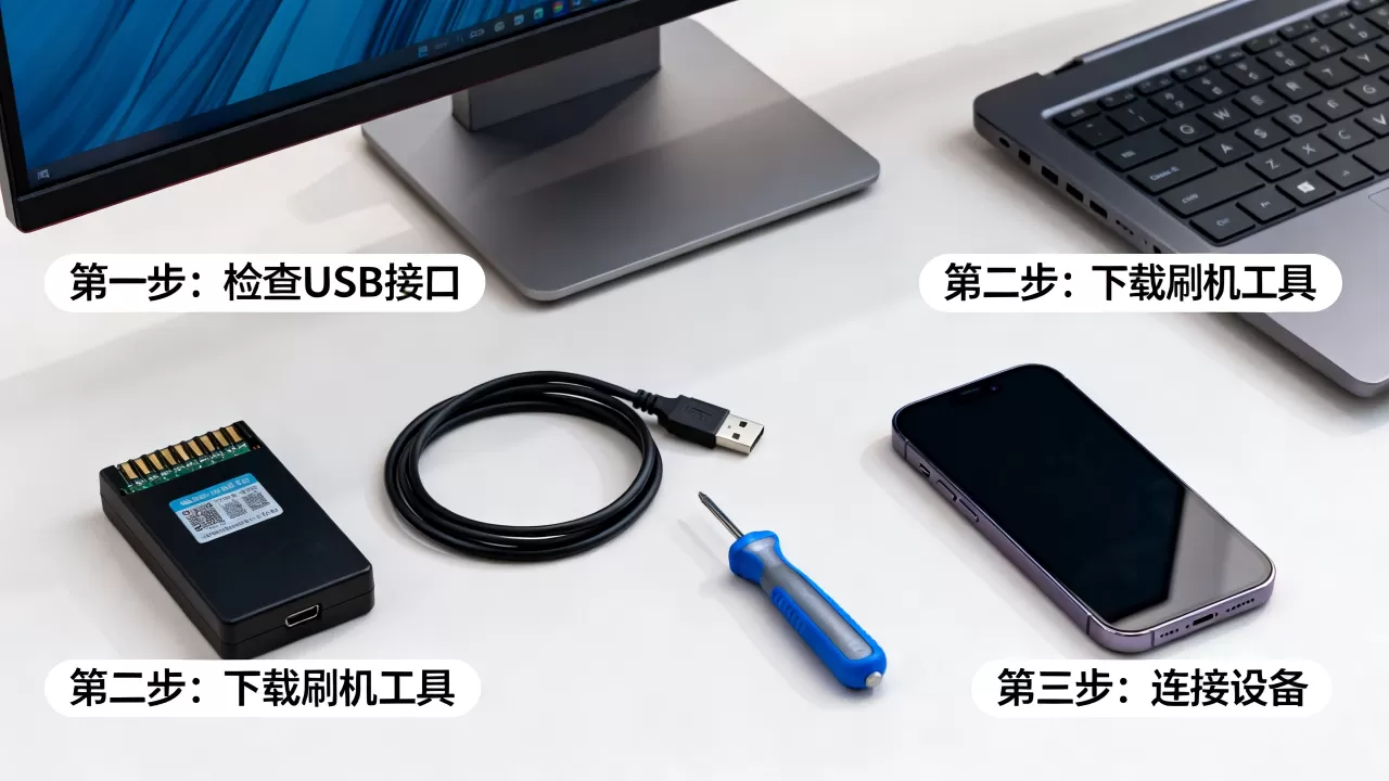 usb坏了怎么刷机，刷机教程