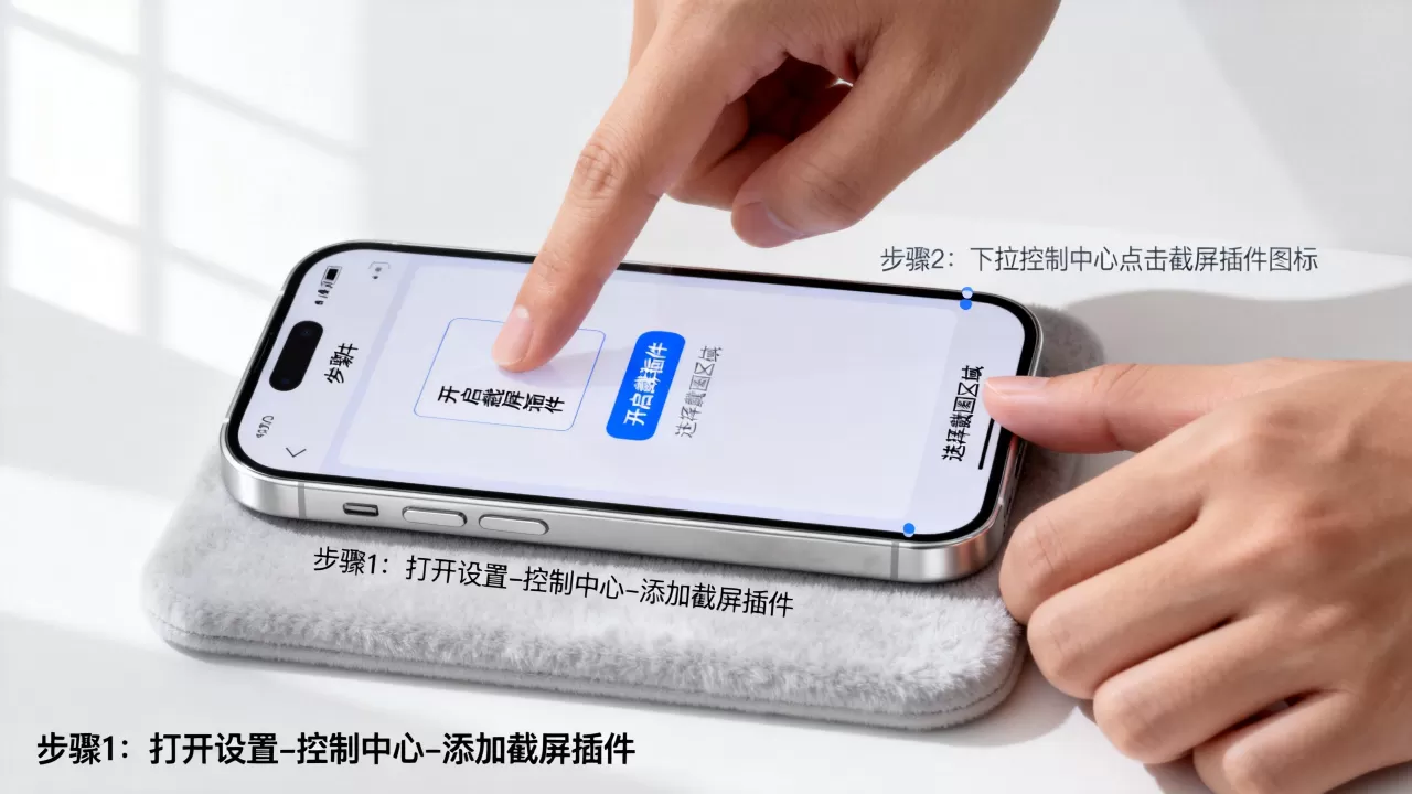 iphone截屏插件怎么用，iphone截屏插件