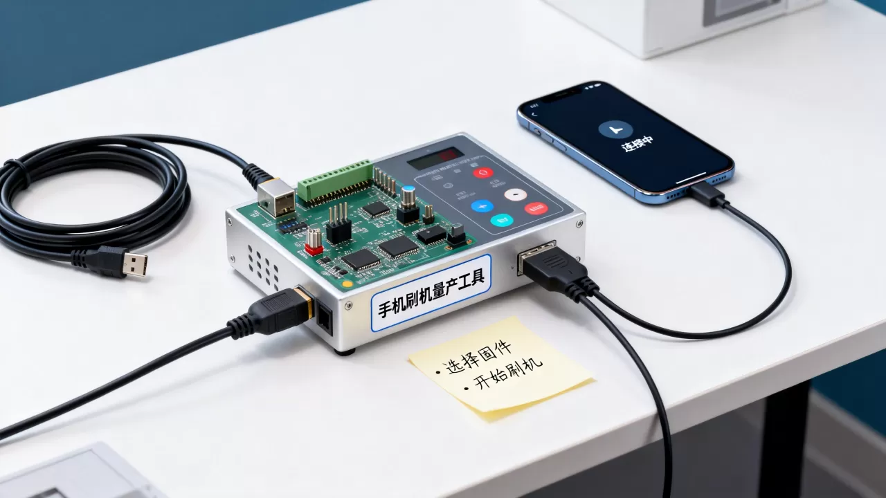 手机刷机量产工具怎么用，手机刷机量产工具