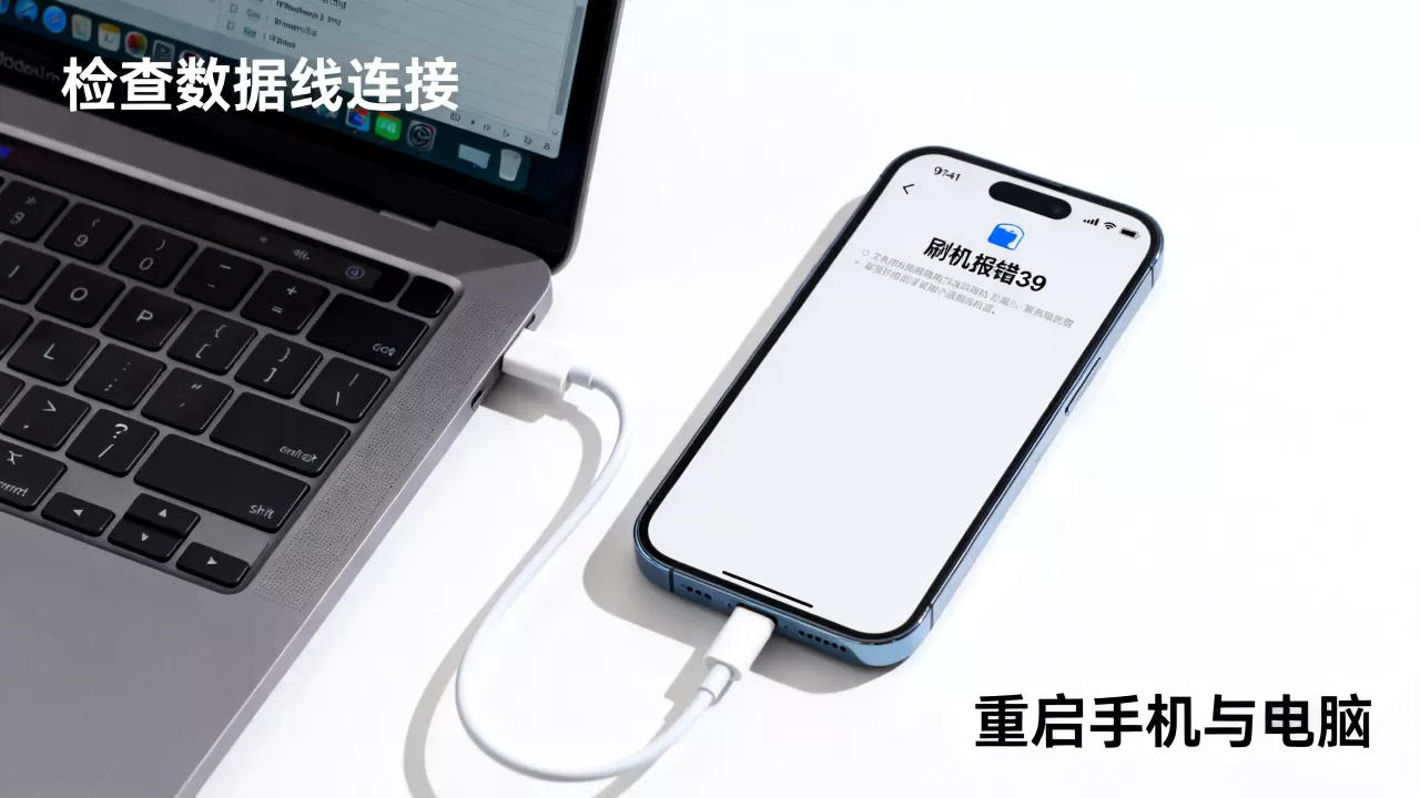 苹果刷机报错39怎么办，苹果手机刷机报错39解决方法