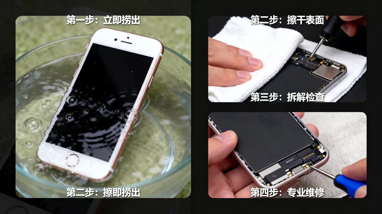 iphone6 落水了怎么办，iphone6 进水维修