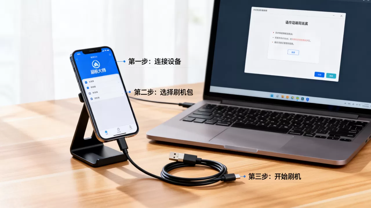 刷机大师怎么刷机？刷机大师使用教程
