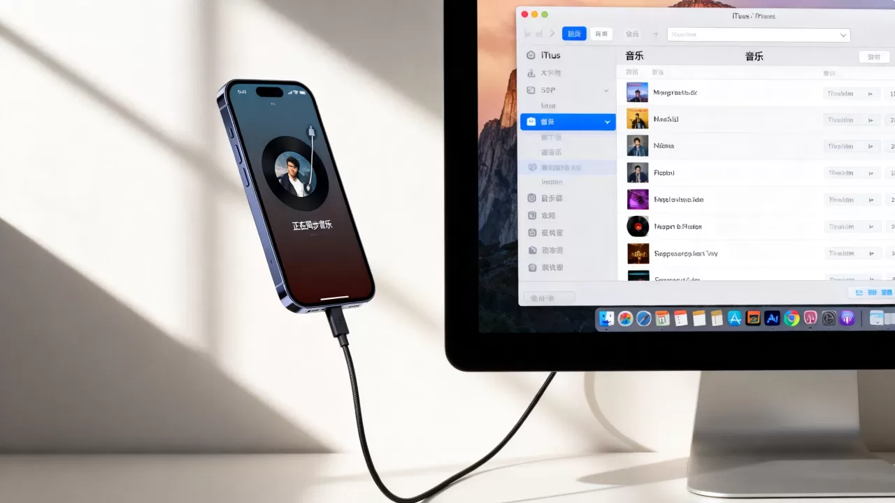 iPhone音乐怎么导入电脑？苹果手机连接电脑同步歌曲教程