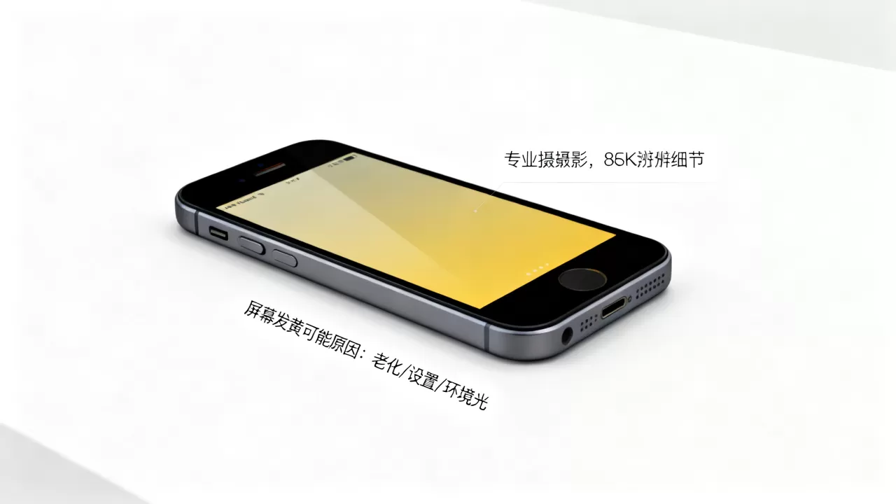 iphone se屏幕发黄怎么回事，iphone se屏幕发黄