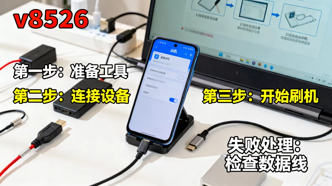 v8526刷机教程，v8526刷机失败怎么办