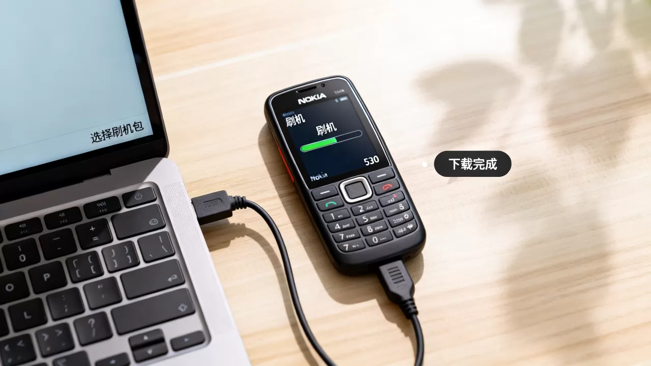 诺基亚5320刷机包下载，诺基亚5320刷机教程