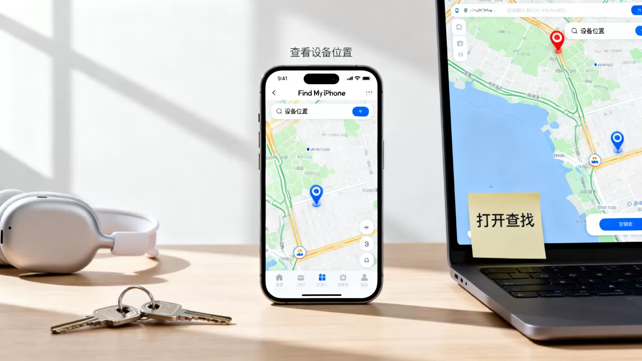 苹果find my iphone，苹果手机丢失了怎么定位