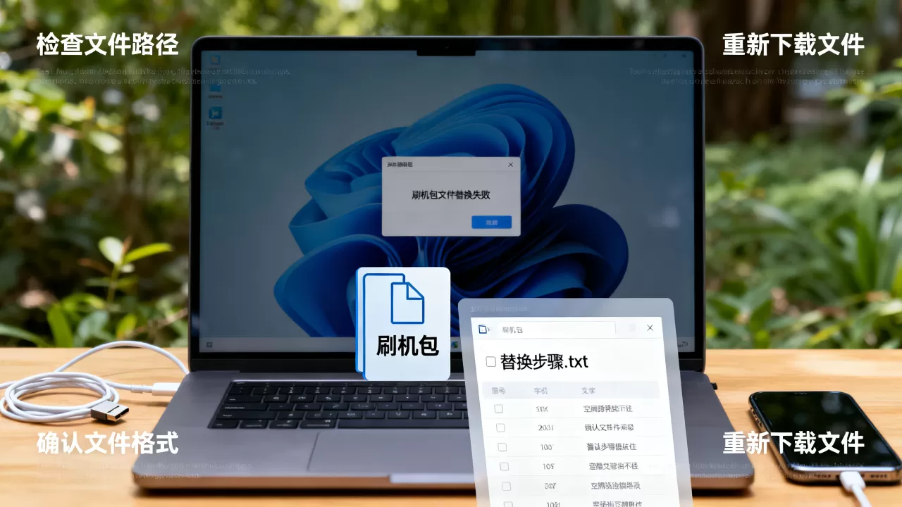 刷机包文件替换失败怎么办，刷机包文件替换