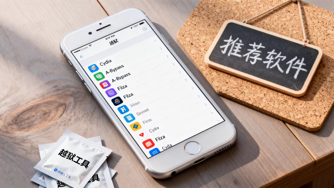 iphone越狱软件推荐，iphone越狱后必装软件有哪些