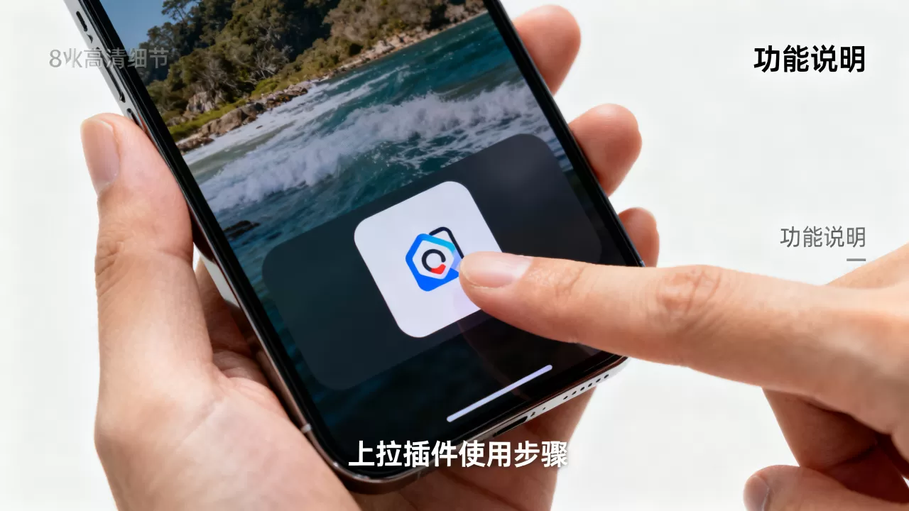 iphone上拉插件怎么用，iphone上拉插件