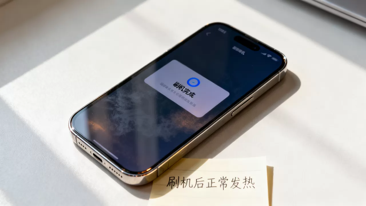 刷机后手机发热正常吗，刷机后手机发热