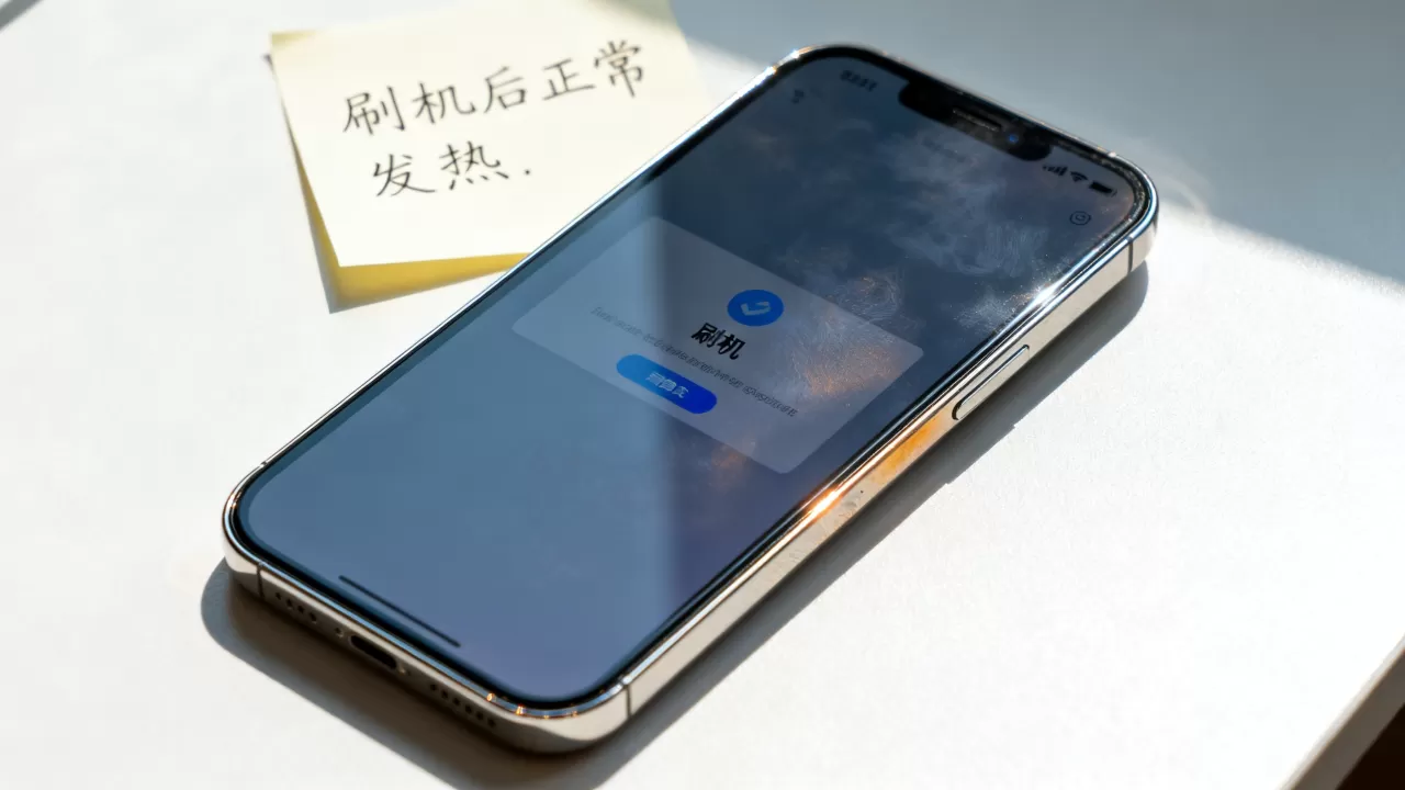 刷机后手机发热正常吗，刷机后手机发热
