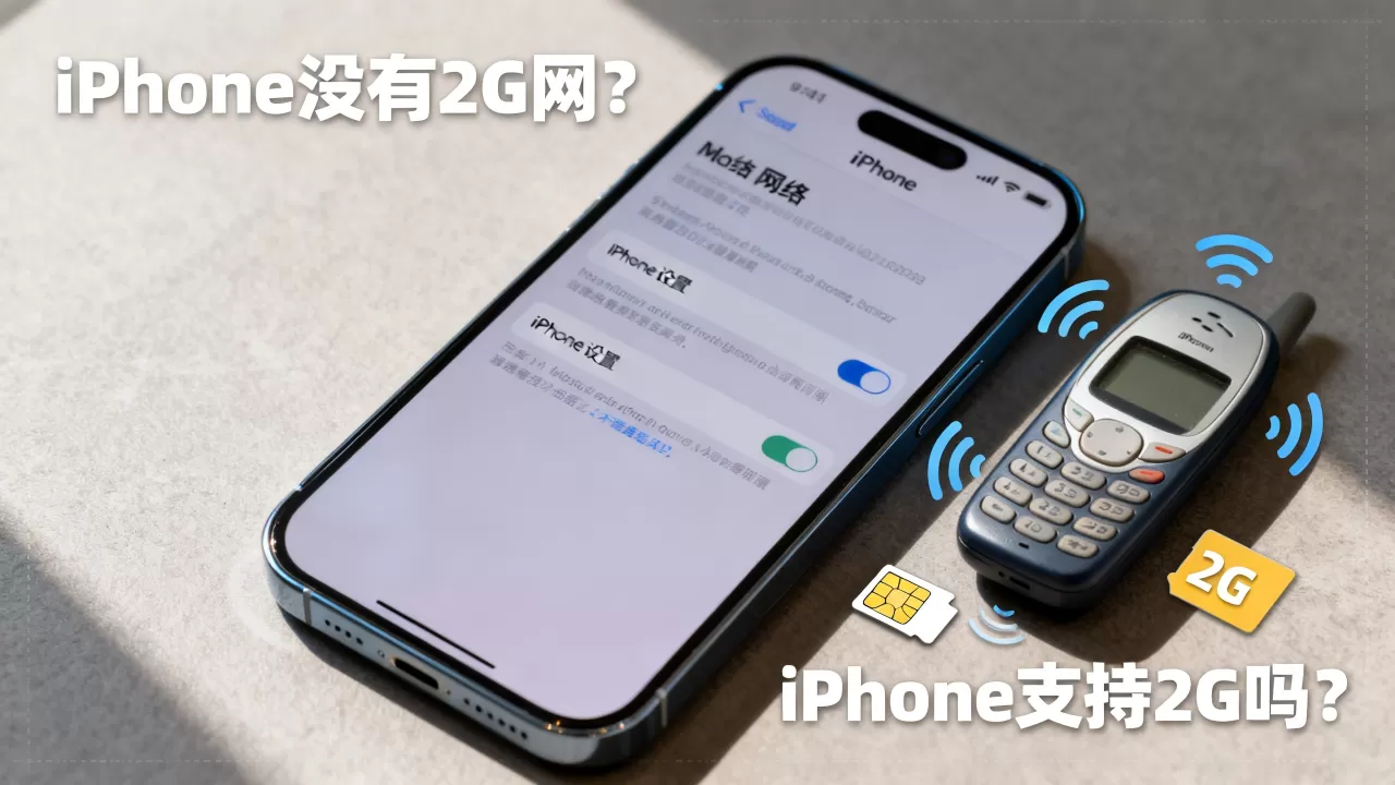 iPhone没有2G网怎么回事，iPhone支持2G网络吗