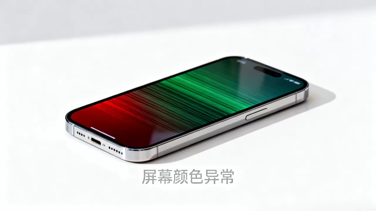 iPhone屏幕颜色异常怎么回事，iPhone屏幕颜色异常