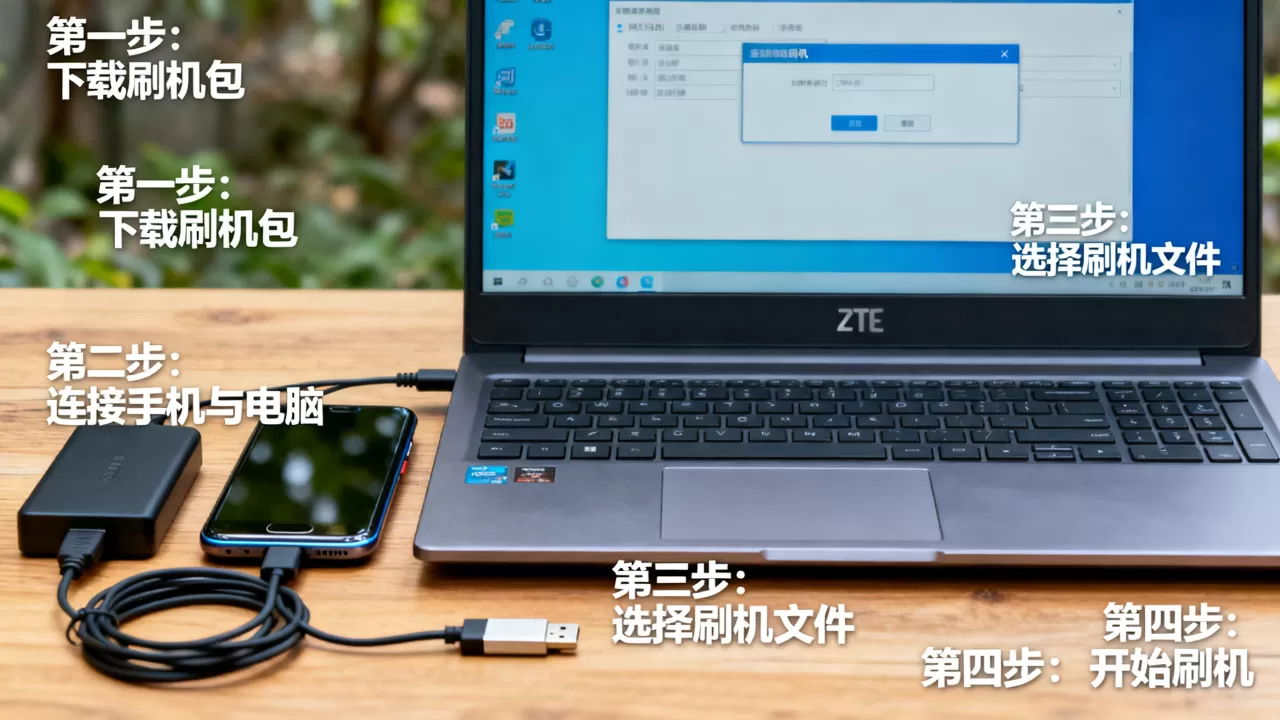 zte中兴刷机包怎么刷？中兴手机刷机包下载