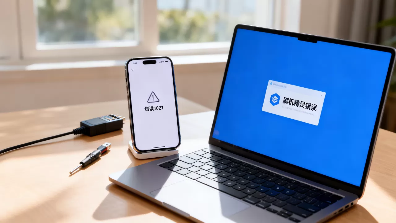 刷机精灵错误1021怎么办，刷机精灵错误