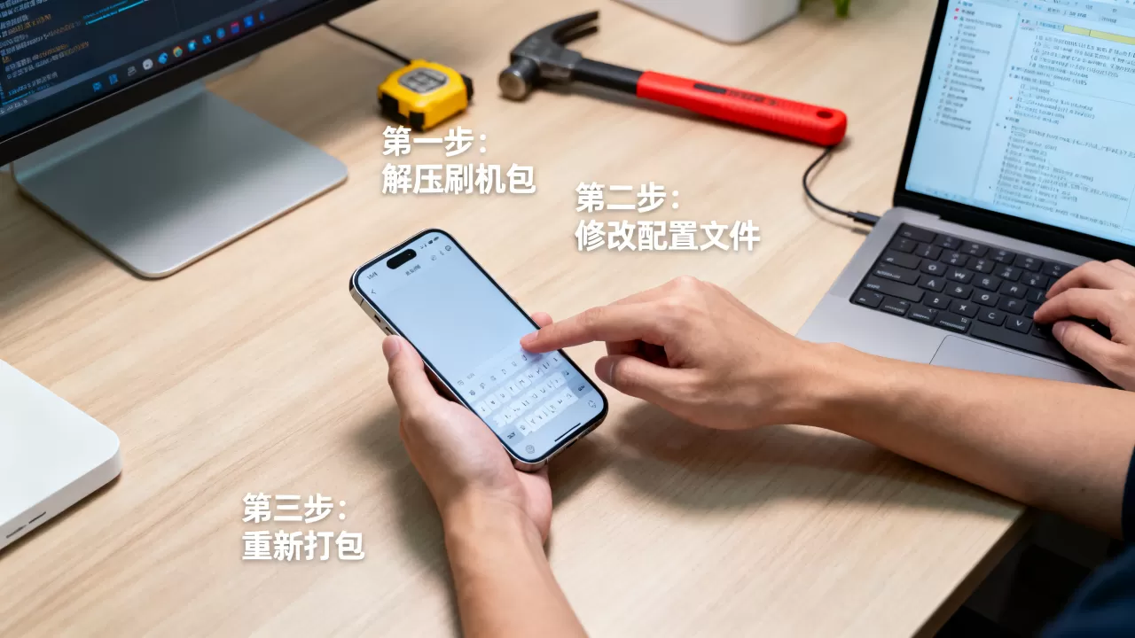 手机刷机包修改教程，刷机包怎么修改