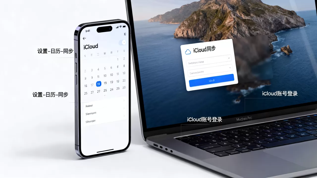 iphone mac同步日历怎么设置，苹果设备日历同步