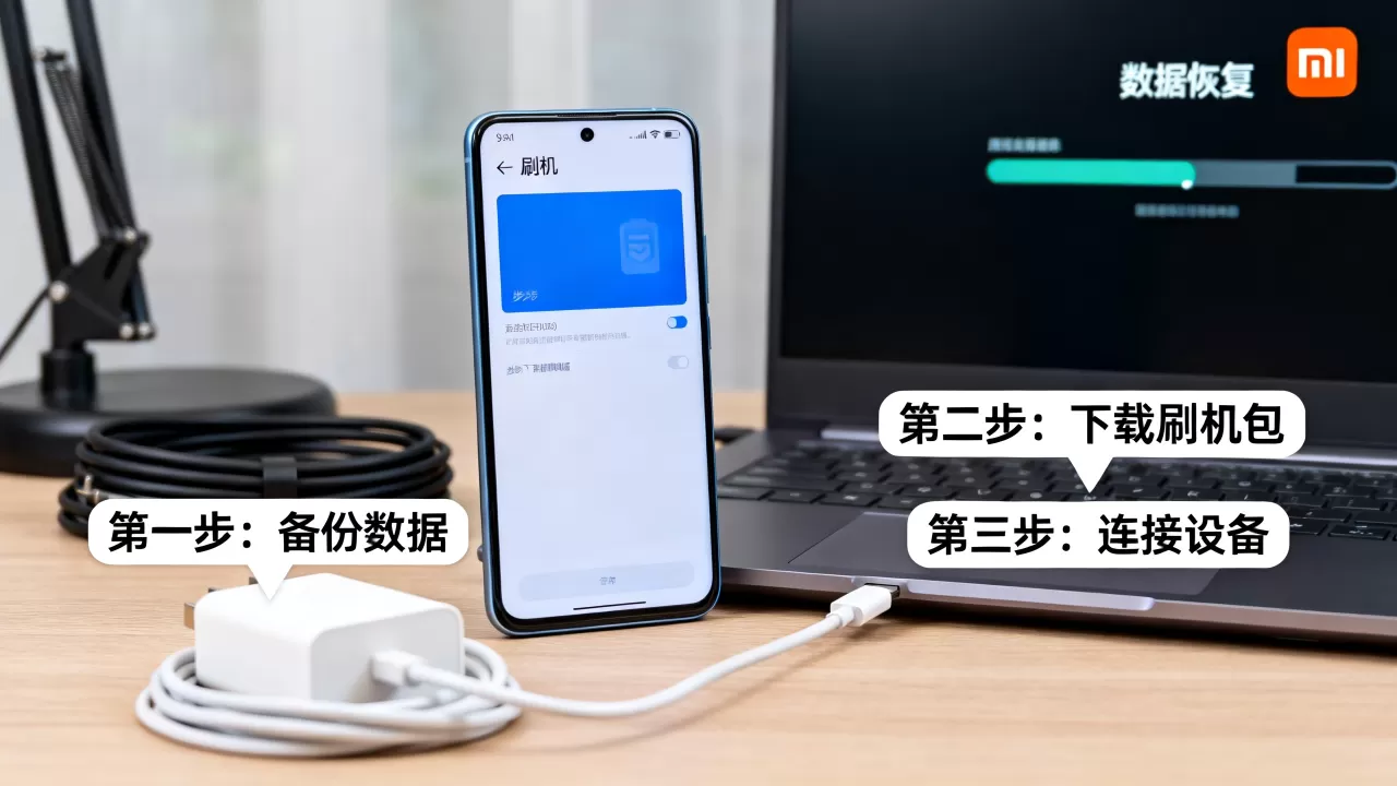 小米手机彻底刷机教程，小米手机彻底刷机后数据恢复