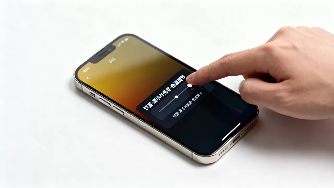 iPhone屏幕颜色偏黄怎么调？iphone屏幕颜色校准