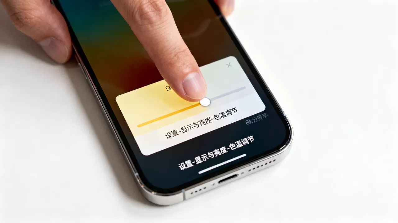 iPhone屏幕颜色偏黄怎么调？iphone屏幕颜色校准