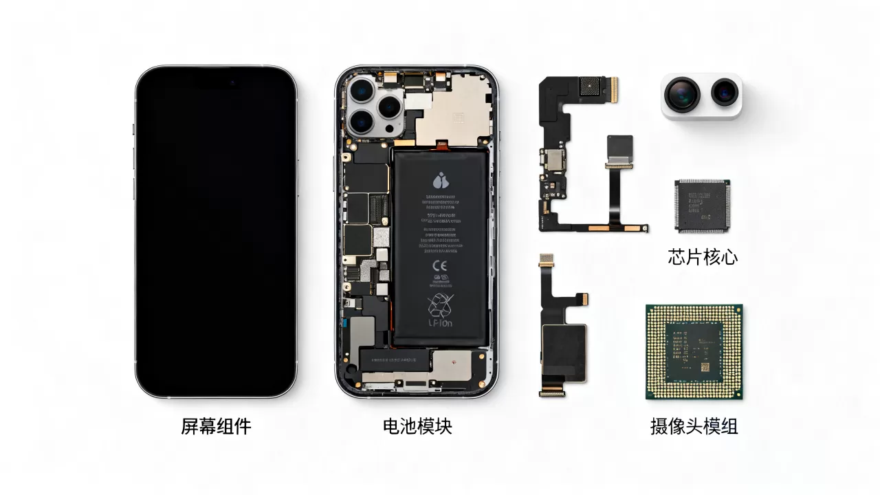 iphone成本分析，iphone手机成本构成