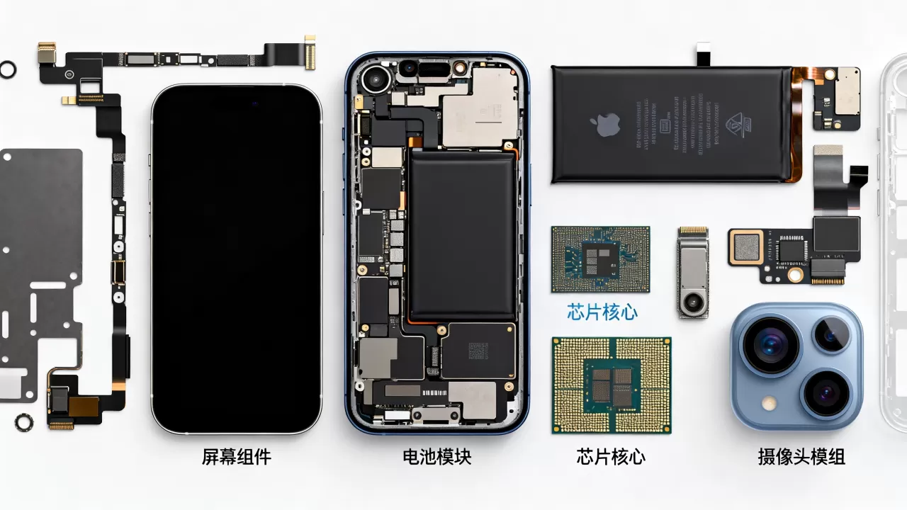 iphone成本分析，iphone手机成本构成