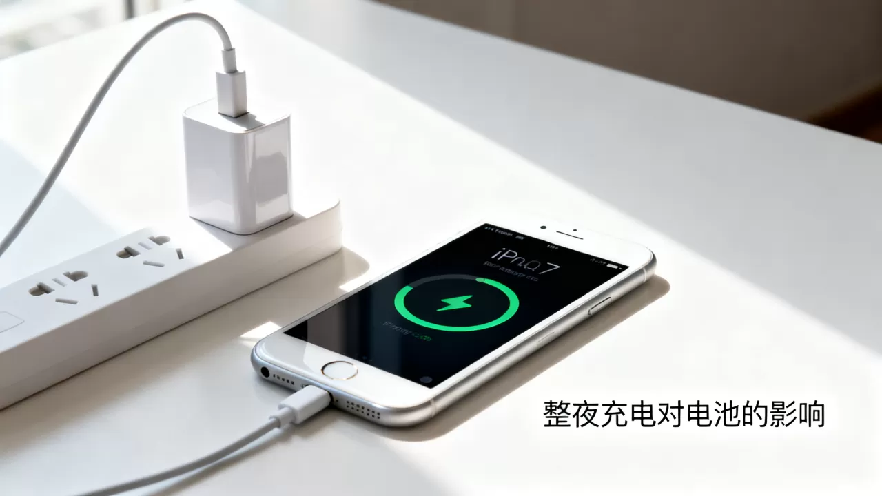 iphone 7 整夜充电会伤电池吗，iphone 7 整夜充电