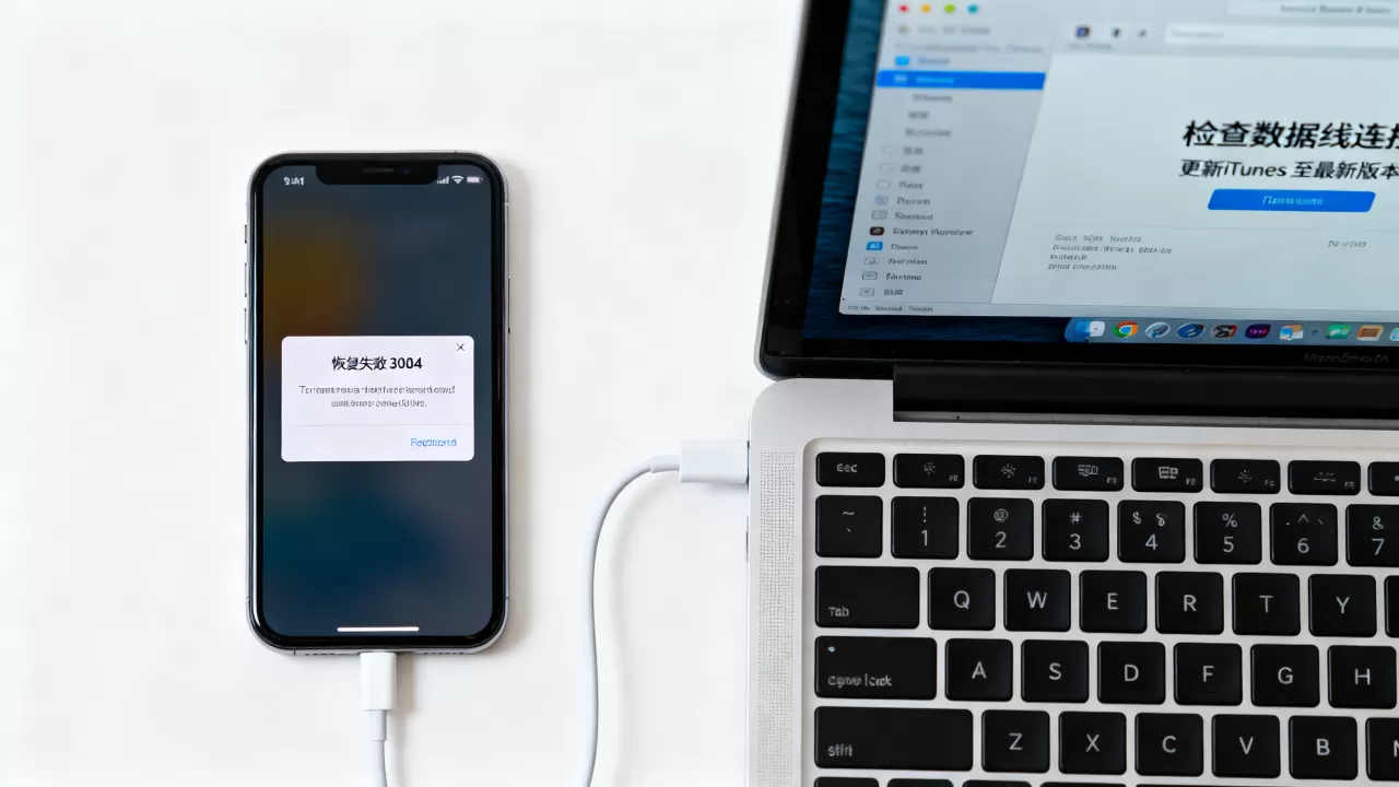 iphone恢复失败3004怎么解决，iphone恢复3004错误代码