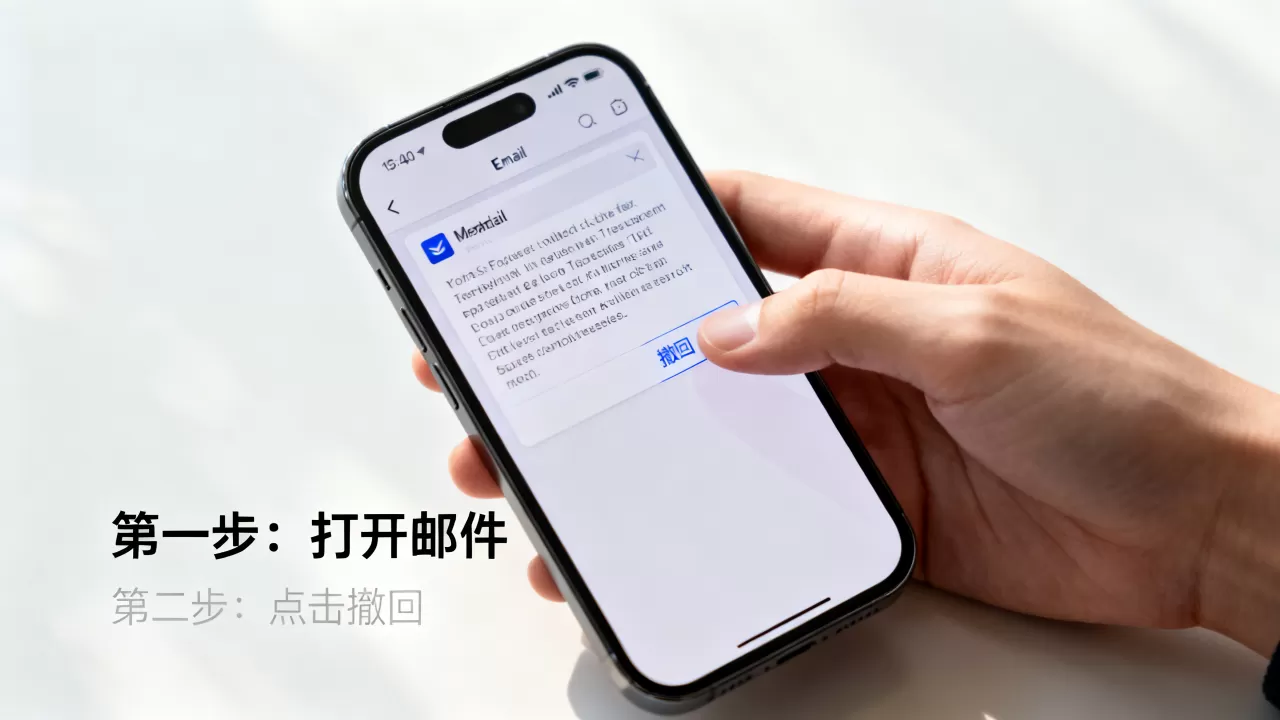iphone怎么撤回邮件，iphone撤回邮件