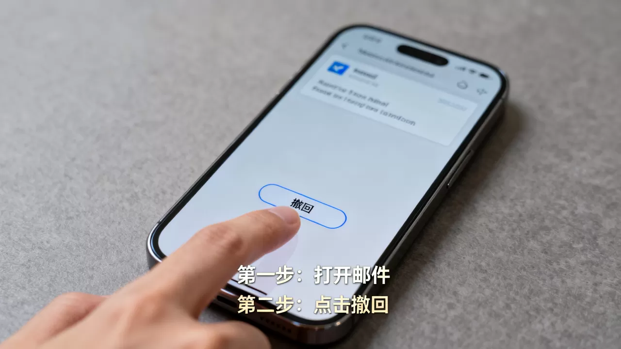 iphone怎么撤回邮件，iphone撤回邮件