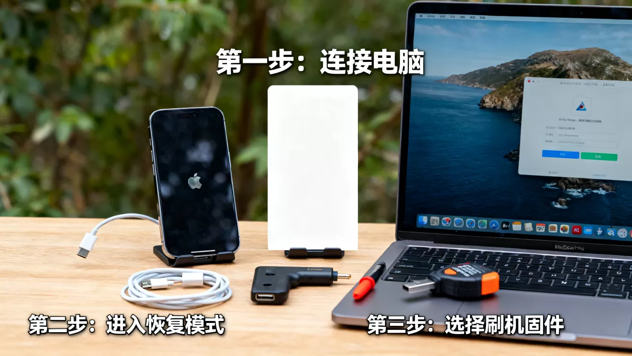 越狱后刷机变砖怎么办？iPhone越狱后刷机教程