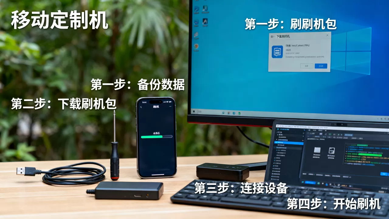移动定制机能刷机吗？移动定制机刷机教程